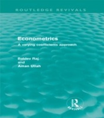 Econometrics (Routledge Revivals)