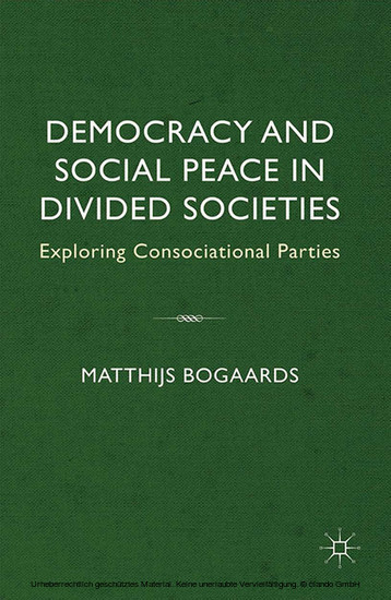Democracy and Social Peace in Divided Societies main product photo