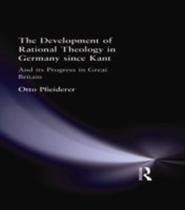 Development of Rational Theology in Germany since Kant main product photo
