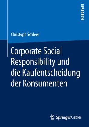 Corporate Social Responsibility und die Kaufentscheidung der K...