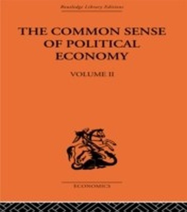 Commonsense of Political Economy main product photo