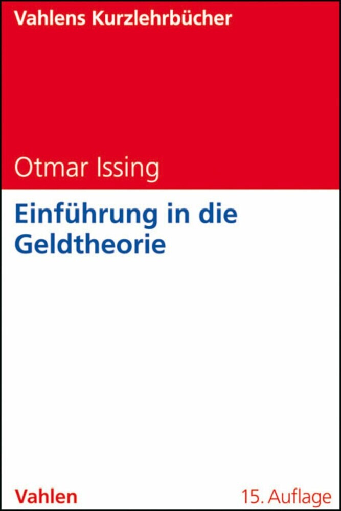 Einführung in die Geldtheorie main product photo