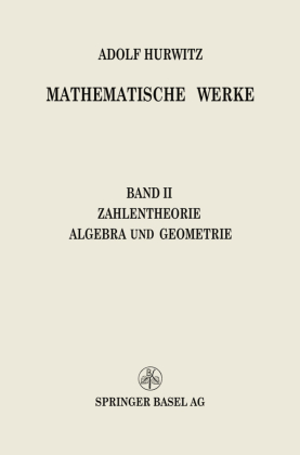 Mathematische Werke