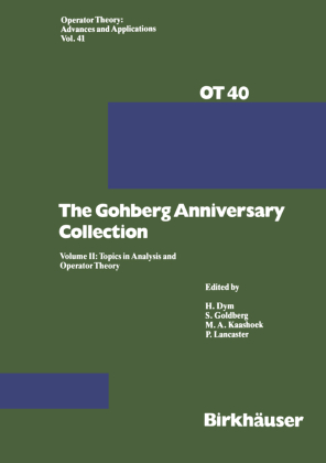 The Gohberg Anniversary Collection, m. 2 Buch