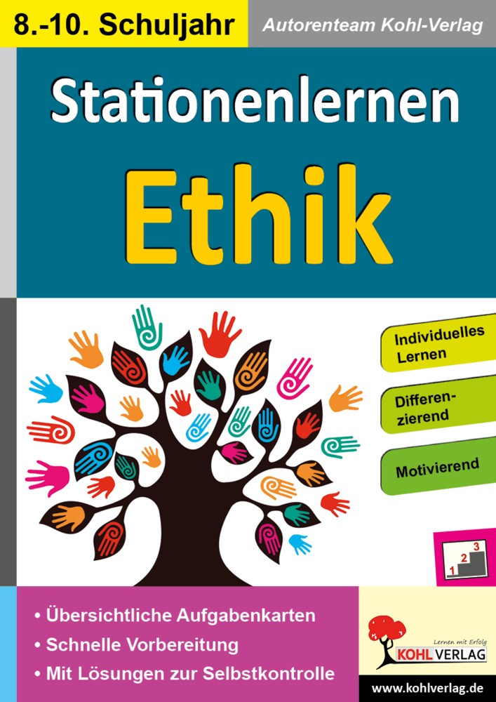 Kohls Stationenlernen Ethik 8.-10. Schuljahr main product photo