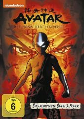 Avatar, Der Herr der Elemente, Das komplette Buch 3: Feuer, 4 DVDs