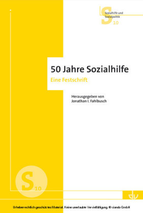 50 Jahre Sozialhilfe