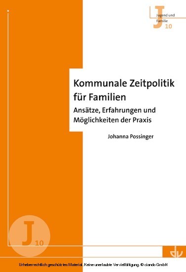 Kommunale Zeitpolitik für Familien main product photo