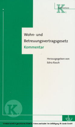 Wohn- und Betreuungsvertragsgesetz (WBVG)