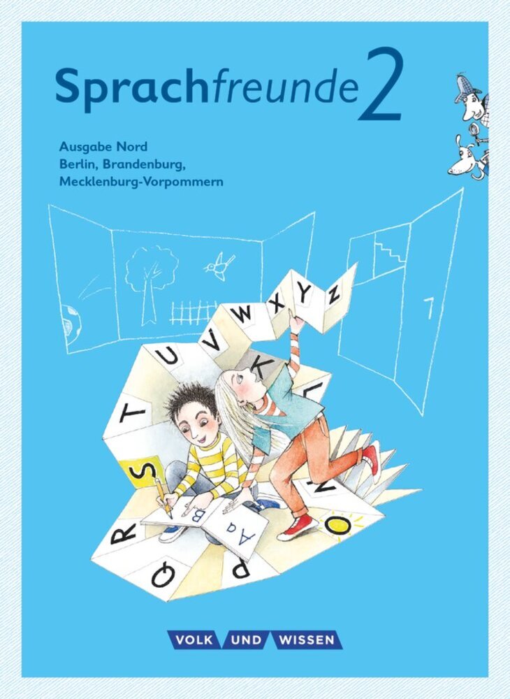 Sprachfreunde - Sprechen - Schreiben - Spielen - Ausgabe Nord (Berlin, Brandenburg, Mecklenburg-Vorpommern) - Neubearbeitung 2015 - 2. Schuljahr main product photo