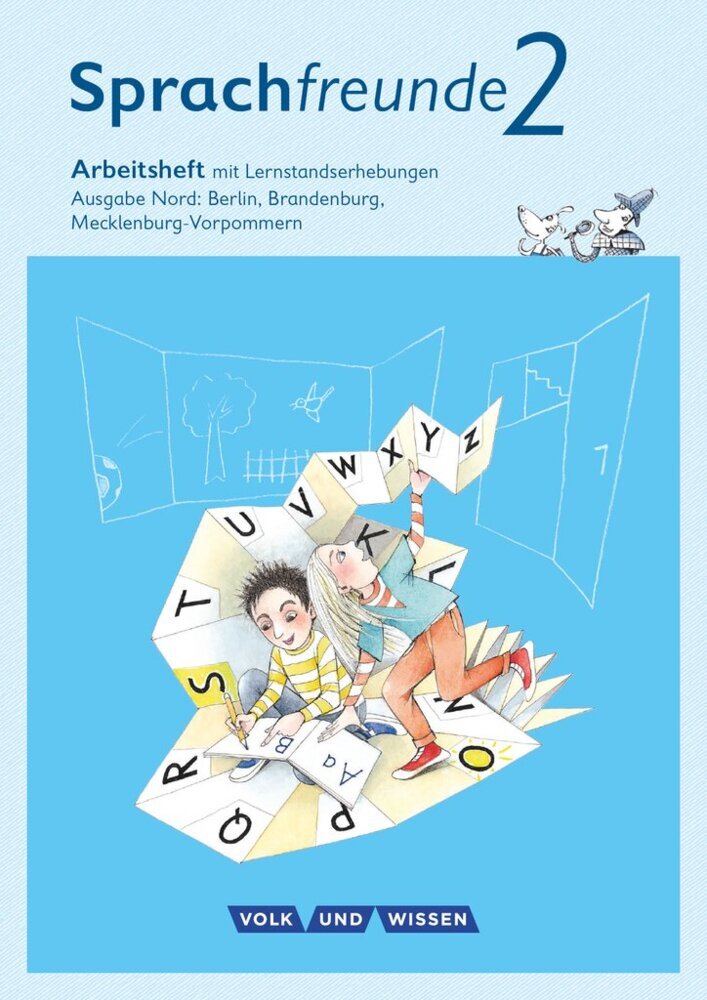 Sprachfreunde - Sprechen - Schreiben - Spielen - Ausgabe Nord (Berlin, Brandenburg, Mecklenburg-Vorpommern) - Neubearbeitung 2015 - 2. Schuljahr main product photo