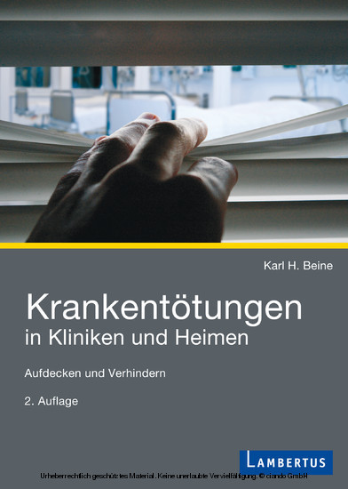 Krankentötungen in Kliniken und Heimen main product photo