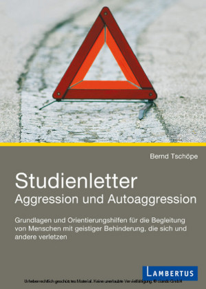 Studienletter Aggression und Autoaggression
