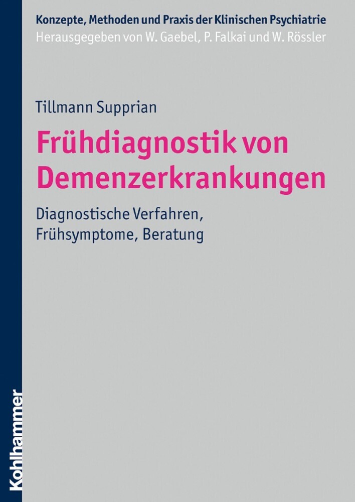Frühdiagnostik von Demenzerkrankungen main product photo