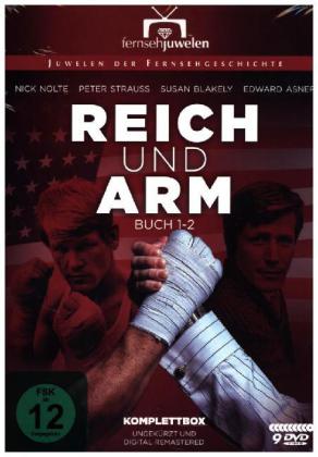 Reich und arm - Komplettbox: Buch 1 und 2, 9 DVDs
