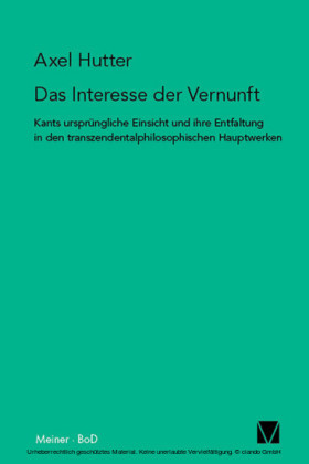 Das Interesse der Vernunft