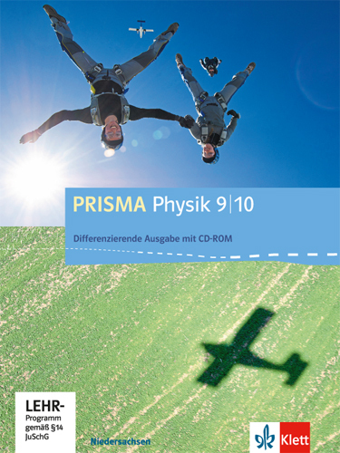 PRISMA Physik 9/10. Differenzierende Ausgabe Niedersachsen, m. 1 CD-ROM main product photo