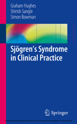 Sjögren's Syndrome in Clinical Practice