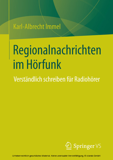 Regionalnachrichten im Hörfunk main product photo