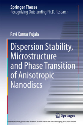 Dispersion Stability, Microstructure and Phase Transition of Anisotropic Nanodiscs