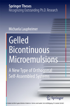 Gelled Bicontinuous Microemulsions