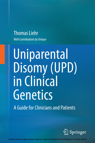 Uniparental Disomy (UPD) in Clinical Genetics main product photo
