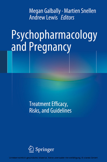 Psychopharmacology and Pregnancy main product photo