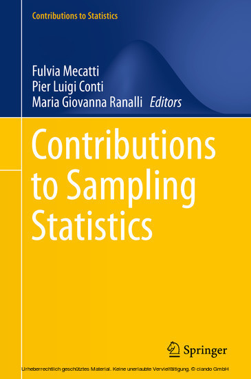 Contributions to Sampling Statistics main product photo