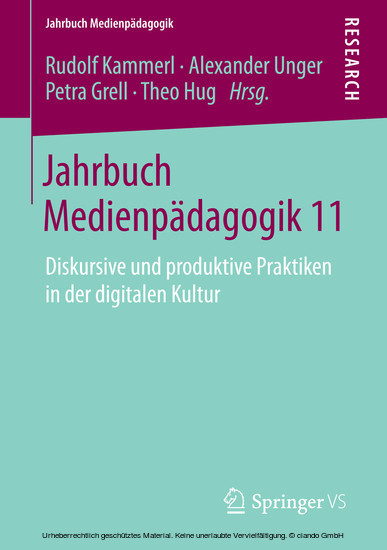 Jahrbuch Medienpädagogik 11 main product photo