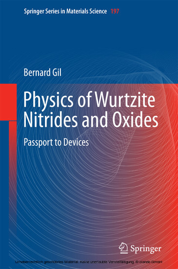 Physics of Wurtzite Nitrides and Oxides main product photo