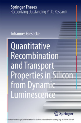 Quantitative Recombination and Transport Properties in Silicon from Dynamic Luminescence