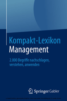 Kompakt-Lexikon Management