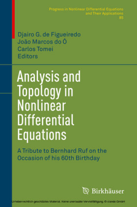Analysis and Topology in Nonlinear Differential Equations