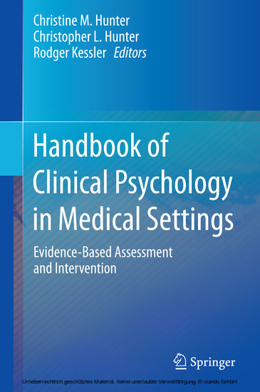 Handbook of Clinical Psychology in Medical Settings main product photo