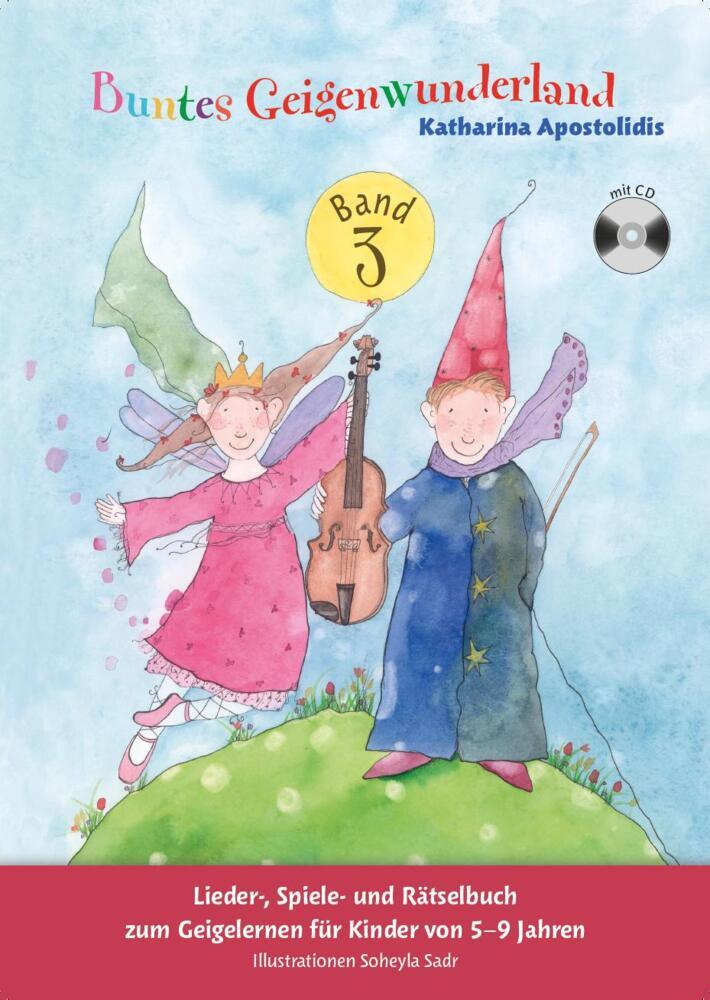 Buntes Geigenwunderland, m. Audio-CD. Bd.3. Bd.3 main product photo