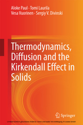 Thermodynamics, Diffusion and the Kirkendall Effect in Solids