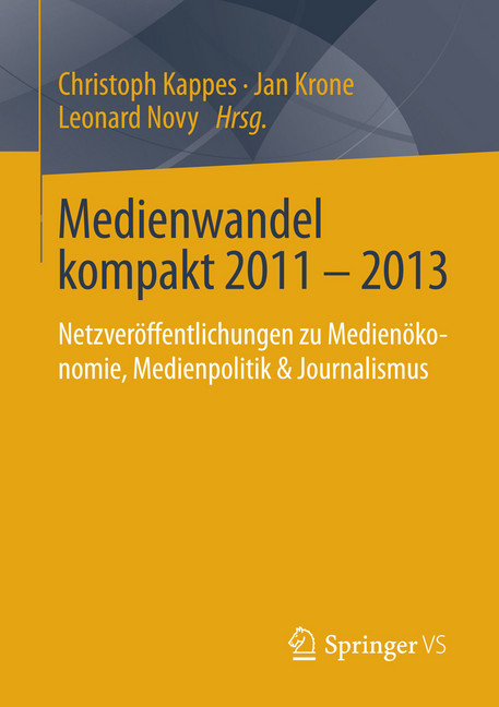 Medienwandel kompakt 2011 - 2013 main product photo