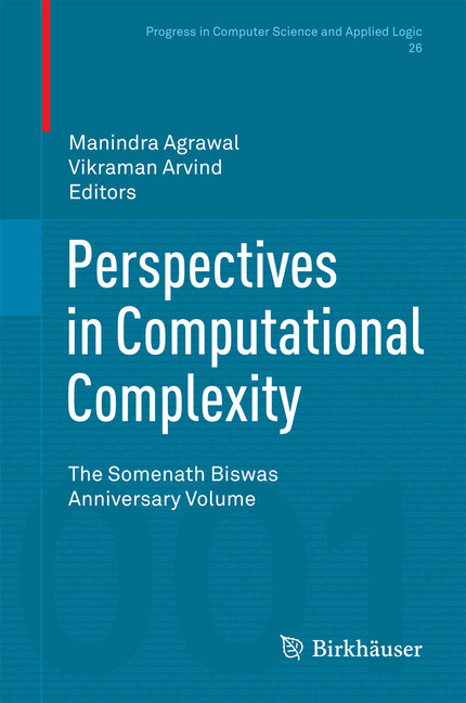 Perspectives in Computational Complexity main product photo