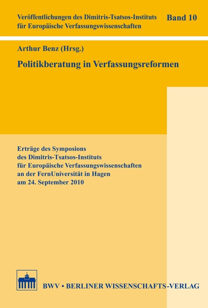 Politikberatung in Verfassungsreformen main product photo