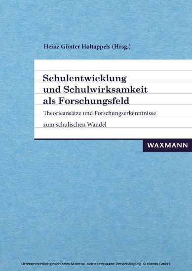 Schulentwicklung und Schulwirksamkeit als Forschungsfeld main product photo