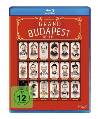 Grand Budapest Hotel, 1 Blu-ray