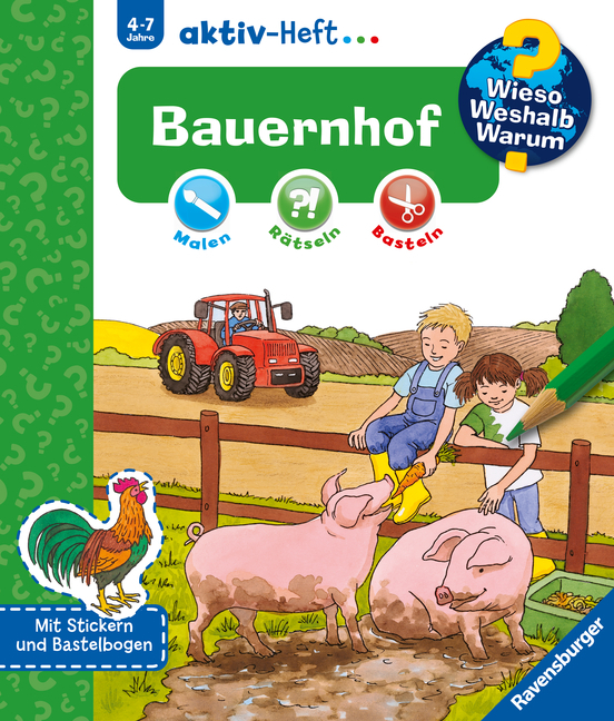 Wieso? Weshalb? Warum? aktiv-Heft - Bauernhof main product photo