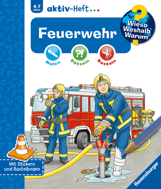 Wieso? Weshalb? Warum? aktiv-Heft - Feuerwehr main product photo