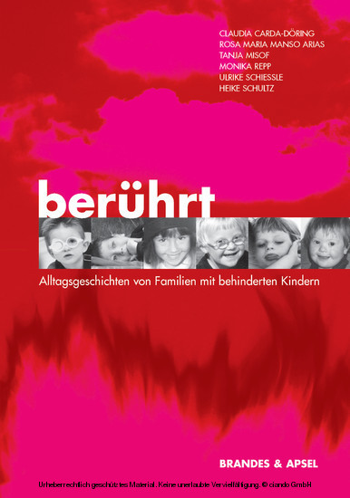 Berührt - Alltagsgeschichten von Familien mit behinderten Kindern main product photo