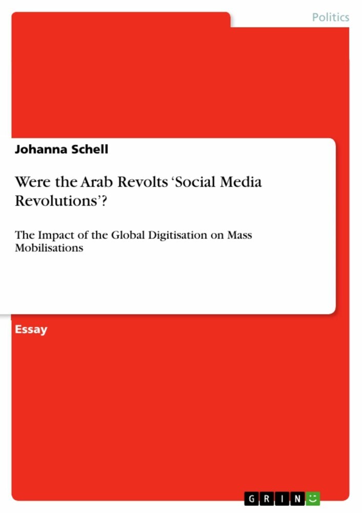 Were the Arab Revolts 'Social Media Revolutions'? main product photo