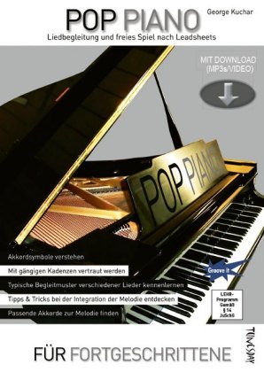 Pop Piano - Liedbegleitung und freies Spiel nach Leadsheets, m. CD-Plus