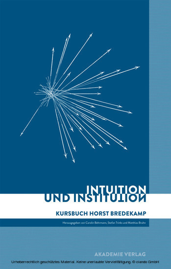 Intuition und Institution main product photo