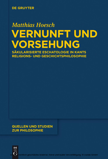 Vernunft und Vorsehung main product photo