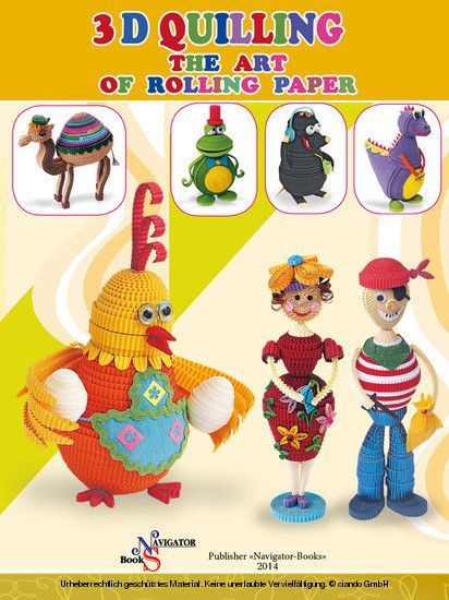 3D Quilling. The art of rolling paper main product photo