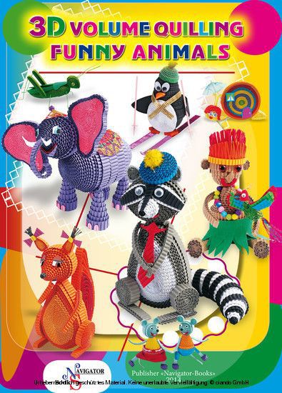 Funny Animals. 3D Volume Quilling main product photo